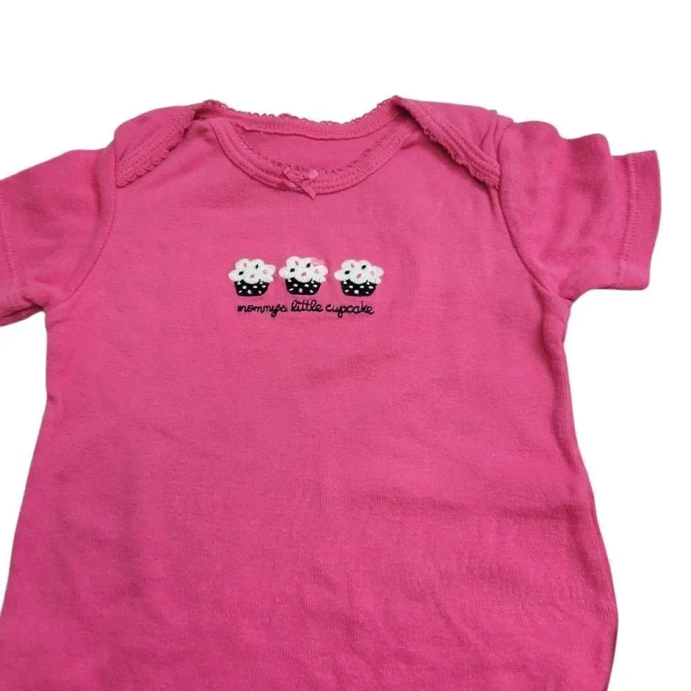 Carter's 2 pc cupcake outfit 12mo
